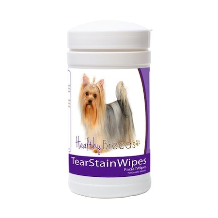 Healthy Breeds Healthy Breeds 840235153108 Yorkshire Terrier Tear Stain Wipes 840235153108